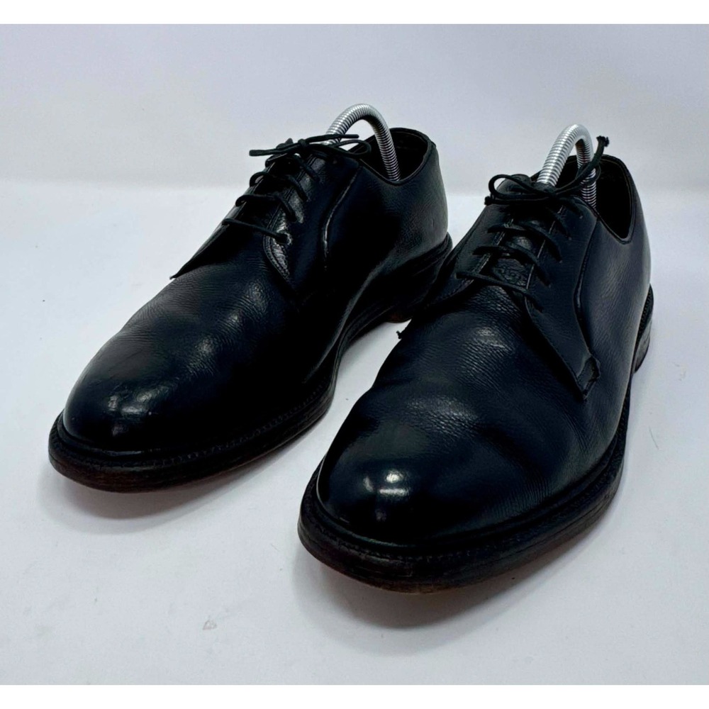 Vintage Mason Velvet-Eez 312 Men's 8.5 D Black Leather Derby Dress Shoes USA